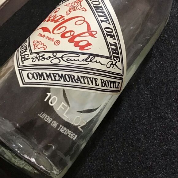 Coca-Cola 75th anniversary signature bottle Mobile Alabama bottling - Picture 4 of 4